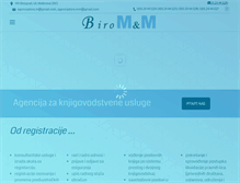 Tablet Screenshot of biro-m.co.rs